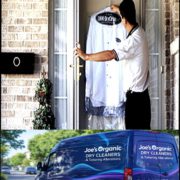 Free contactless dry cleaning pickup and delivery service in Westbury NY