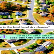 Joe’s Organic Dry Cleaners pickup and delivery service in Westbury NY