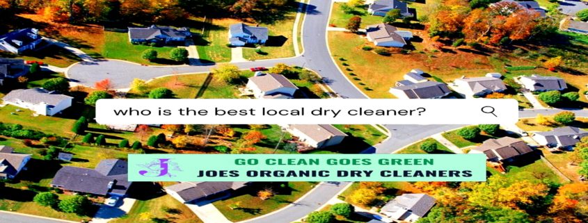 Joe’s Organic Dry Cleaners pickup and delivery service in Westbury NY