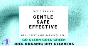 SystemK4 eco-friendly dry cleaning process at Joe’s Organic Dry Cleaners Westbury NY