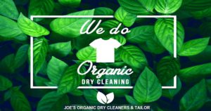 Joe’s Organic Dry Cleaners in Westbury offering eco-friendly garment care