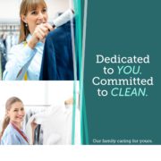 Front counter and garment care service at Joe’s Organic Dry Cleaners in Westbury NY