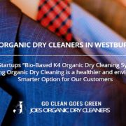 Joe’s Organic Dry Cleaners storefront and garment care services in Westbury NY