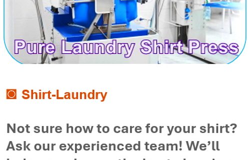 Shirt Laundry Press