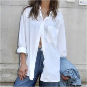 Trendy White Shirts from the 2025 Spring Summer Collection