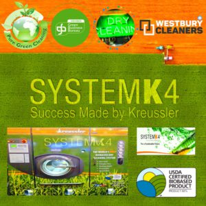 USDA Biobased background explanation for System K4 dry cleaning at Joe’s in Westbury NY