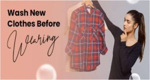 wash new clothes before wearing
