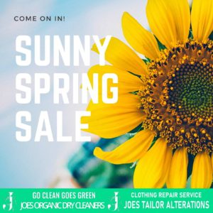 Dry Cleaning-come on in green