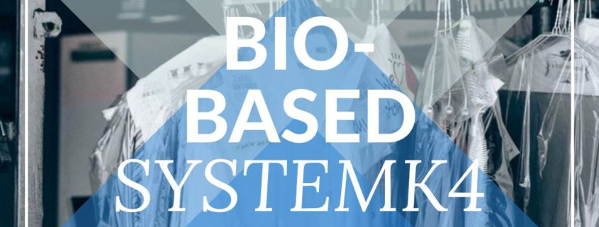 SYSTEMK4 dry cleaning is a plant-based sustainable choice for dry cleaning