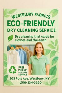 Westbury Eco-Friendly Organic Dry Cleaners