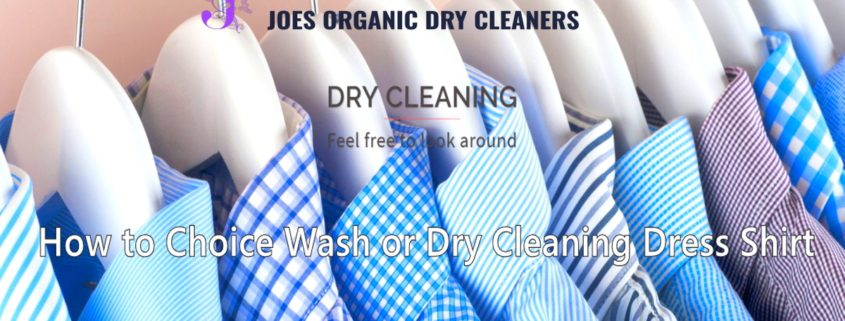 Joe’s Organic Dry Cleaners in Westbury treating perspiration and antiperspirant stains on delicate clothing