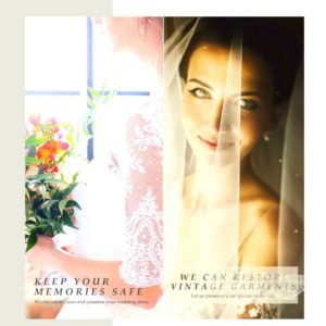 Premium Wedding Dress Cleaning & Preservation