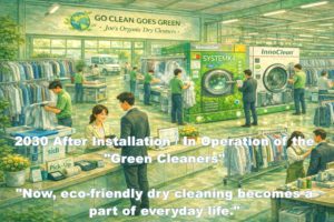 2030 After the installation and during operation of Joe's Organic Dry Cleaners