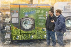 Professional wet cleaning equipment at Joe’s Organic Dry Cleaners, an eco-friendly alternative to traditional dry cleaning