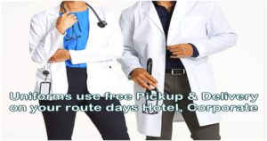 Professional uniform cleaning service at Joe’s Cleaners in Westbury NY