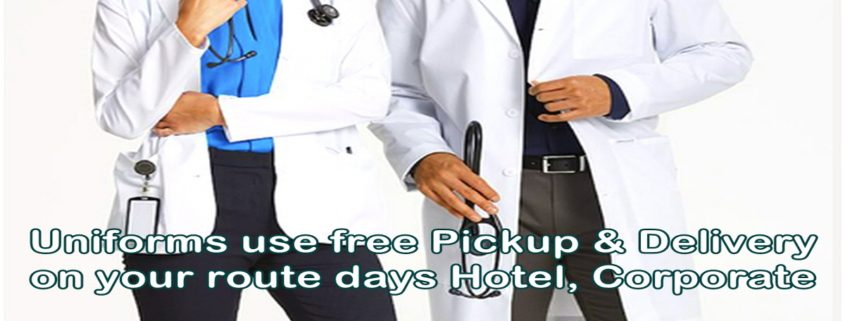 Professional uniform cleaning service at Joe’s Cleaners in Westbury NY