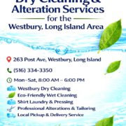 Eco-friendly dry cleaning machine at Joe’s Organic Cleaners in Westbury NY