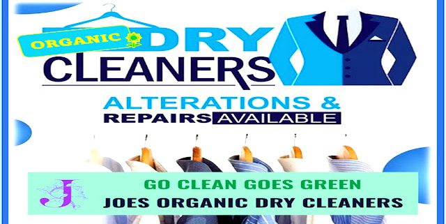 Organic dry cleaning and hemming service at Joe's Cleaners in Westbury NY