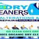 Organic dry cleaning and hemming service at Joe's Cleaners in Westbury NY