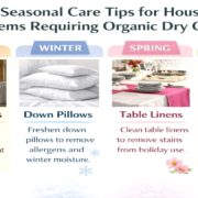 Organic dry cleaning for household fabrics at Joe’s in Westbury NY