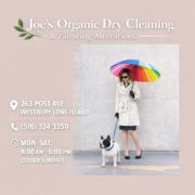 Spring formalwear dry cleaning and alterations at Joe’s Cleaners in Westbury NY