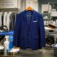 Freshly cleaned blazer at Joe’s Organic Dry Cleaners in Westbury NY