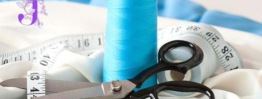 Tailor hemming pants at Joe’s Cleaners in Westbury NY