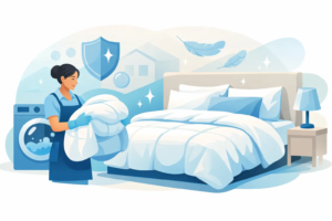 Comforter Cleaning Service That Protects Bedding
