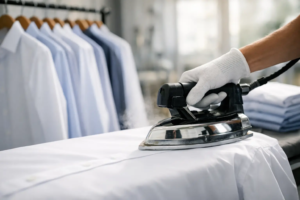 Pressing Service for Dress Shirts That Lasts