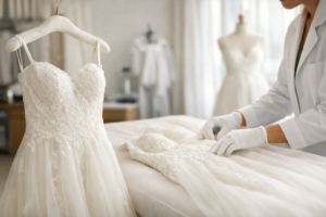 Roslyn Wedding Gown Cleaning That Protects Fit