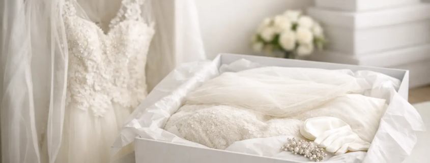 How to Store Wedding Gowns the Right Way