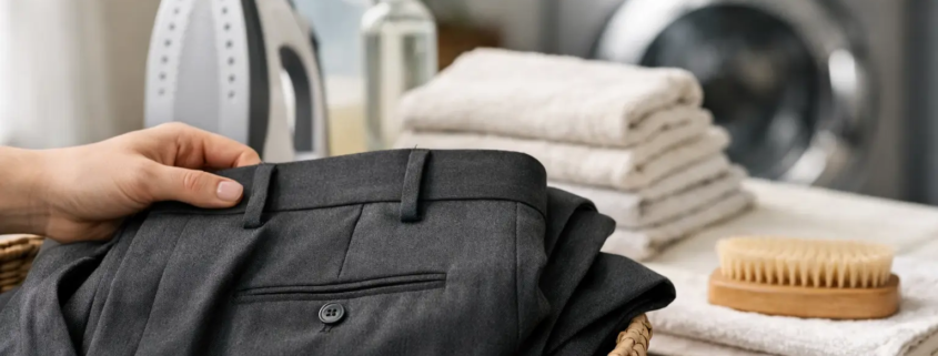 How to Clean Dress Pants Without Ruining Them