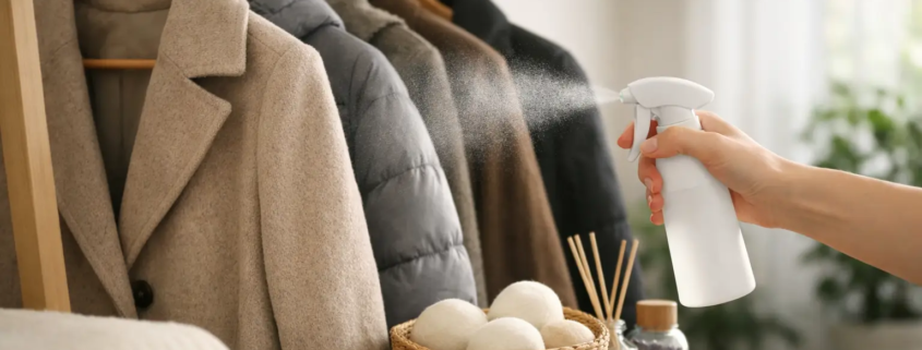 How to Freshen Winter Coats Between Cleanings